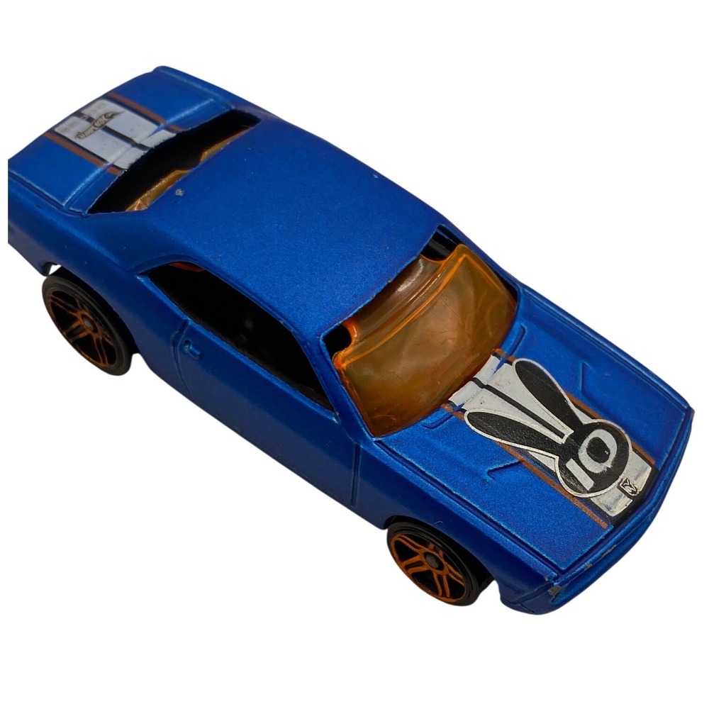 Hot Wheels Dodge Challenger Concept Blue 10 Bunny Ears Mystery Model Diecast Car